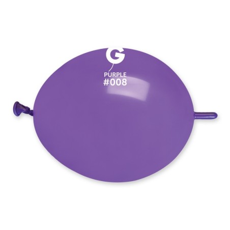 Palloncino in Lattice 6" Link GL6 Viola "Purple 008" 100pz Gemar Standard Link 6" GL6