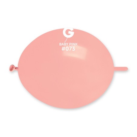 Palloncino in Lattice 6” Link GL6 Rosa Baby "Baby Pink 073" 100pz Gemar Standard Link 6" GL6