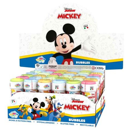 Bolle di Sapone a Tema Mickey "Bubbles" da 60ml - 36pz Bolle di Sapone