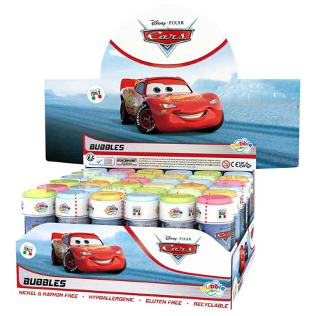 Bolle di Sapone a Tema Cars "Bubbles" da 60ml - 36pz Bolle di Sapone