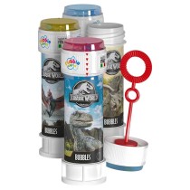 Bolle di Sapone a Tema Jurassic World "Bubbles" da 60ml - 36pz Bolle di Sapone