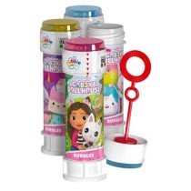 Bolle di Sapone a Tema Gabby's Dollhouse "Bubbles" da 60ml - 36pz Bolle di Sapone
