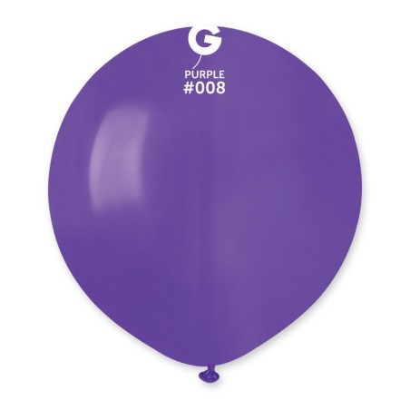 Palloncino in Lattice 19" G19 Viola "Purple 008" 25pz Gemar Standard 19" G19
