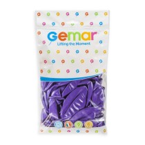 Palloncino in Lattice 19" G19 Viola "Purple 008" 25pz Gemar Standard 19" G19