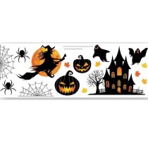 Adesivi da Parete a tema Halloween 16pz Addobbi e Festoni Halloween
