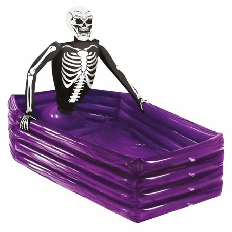 Portabibite Gonfiabile sagomato Bara e Scheletro Accessori Tavola Halloween