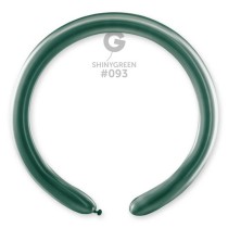 Palloncino in Lattice 2" Modellabile DB4 Verde "Shiny Green 093" 50pz Gemar Shiny "Modellabili"