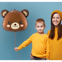 Palloncino in Foil 19" Junior Shape Orso "Bear" Animali (Giungla e Bosco)