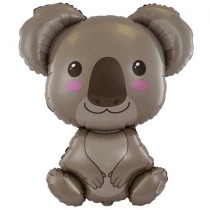 Palloncino in Foil 33" Super Shape Koala Animali (Giungla e Bosco)