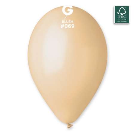 Palloncino in Lattice 13" G120 Cipria "Blush 069" 50pz Gemar Standard 13" G120