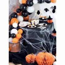 Piatto di Carta 23cm Bianco "Happy Halloween Night" 8pz Happy Halloween Night
