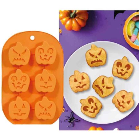 Stampo per Biscotti sagomati Zucche di Halloween Accessori Tavola Halloween
