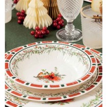 Piatto di Carta 27cm "Christmas Eve" 8pz Christmas Eve