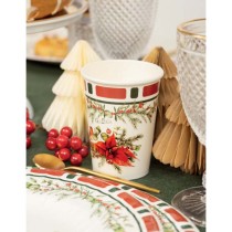 Bicchiere di Carta 250ml "Christmas Eve" 8pz Christmas Eve