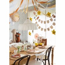 Candelina con Orsacchiotto Celeste N.1 Accessori 1° Compleanno