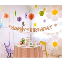 Festone Happy Birthday Margherita 2mt Margherita "Sun Daisy"