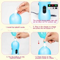 Compressore Elettrico Elfo Borosino per Palloncini Modellabili Gonfiatori ad Aria