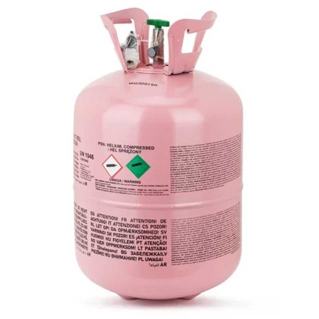 Bombola Elio Usa e Getta Rosa 0.36m³ Bombole Elio