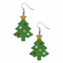Orecchini Pendenti Albero di Natale Accessori Persona Natale e Capodanno