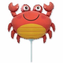 Palloncino in Foil 14" Mini Shape Granchio Pesci e Mare