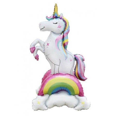 Palloncino in Foil 38" Standups Unicorno 3D Unicorno