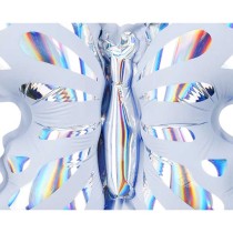 Palloncino in Foil 10" Mini Shape Farfalla 21pz Farfalle e Unicorni