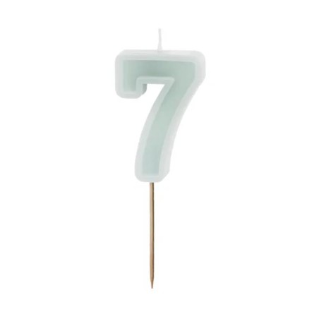 Candelina 10.5cm Celeste Nuvola "Light Mint" N.7 Celeste Nuvola "Light Mint" 10.5cm