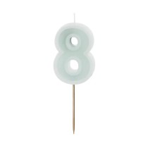 Candelina 10.5cm Celeste Nuvola "Light Mint" N.8 Celeste Nuvola "Light Mint" 10.5cm