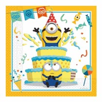 Tovagliolo di Carta 33x33cm con Minions "Rise of Grue" 20pz Minions