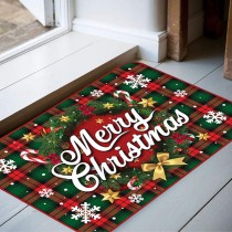 Zerbino Natalizio Tartan "Merry Christmas" Addobbi Natale e Capodanno