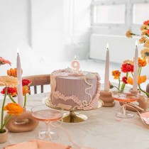 Candelina 10.5cm Rosa Gesso "Dusty Rose" N.9 Rosa Gesso "Dusty Rose" 10.5cm