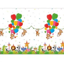 Tovaglia di Plastica 120x180cm con Giungla Party Giungla Party