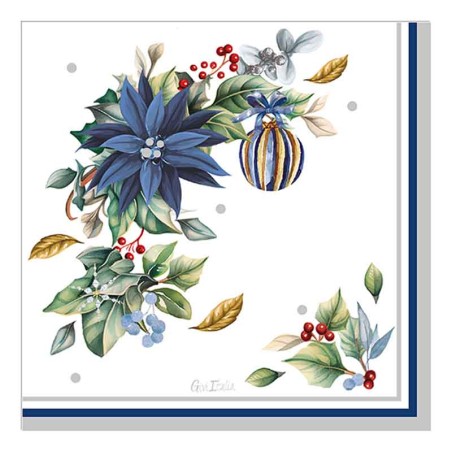 Tovagliolo di Carta 33x33cm "Bright Christmas" 16pz Bright Christmas