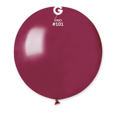 Palloncino in Lattice 31" G30 "Vino 101" Gemar Standard 31" G30