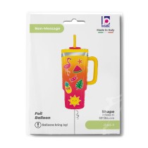 Palloncino in Foil 38" Super Shape Borraccia "Summer Tumbler" Generici Grabo