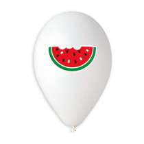 Palloncino in Lattice 13" Assortito con Anguria 5pz Gemar "Theme & Patterns"