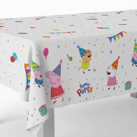 Tovaglia di Plastica 120x180cm con Peppa Pig "Peppa's Party" Peppa Pig