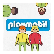 Tovagliolo di Carta 33x33cm con Playmobil 20pz Lego: Playmobil