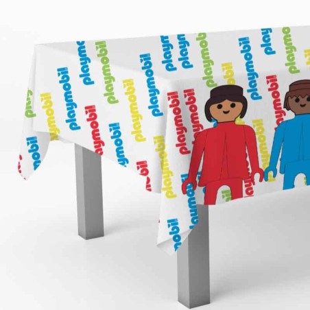 Tovaglia di Plastica 120x180cm con Playmobil Lego: Playmobil