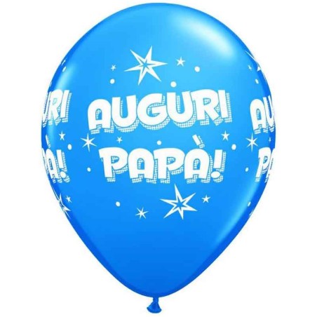 Palloncini In Lamina Per La Festa Del Papà – 5 Pezzi Da 45,7 Cm Con Scritte 'World's Best Dad' E 'Happy Father's Day' – Decorazioni Per Compleanni E Feste