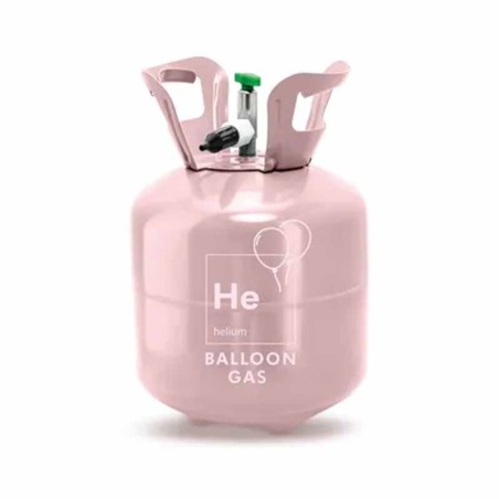 Bombola Elio Usa e Getta Rosa Pastello 0.15m³ Bombole Elio