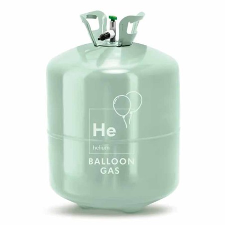 Bombola Elio Usa e Getta Verde Pastello 0.59m³ Bombole Elio