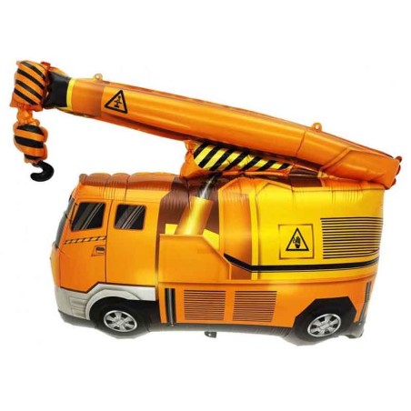 Palloncino in Foil 26" Super Shape Camion da Lavoro "Gru" Veicoli