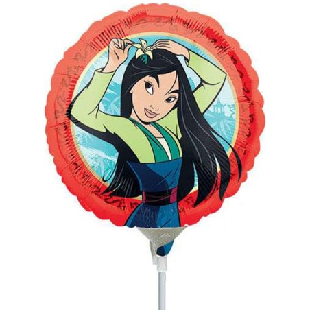 Palloncino in Foil 9" Mini Shape Mulan Disney Mulan