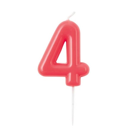 Candelina Laccata 10.5cm Glossy Corallo N.4 Glossy Corallo 10.5cm