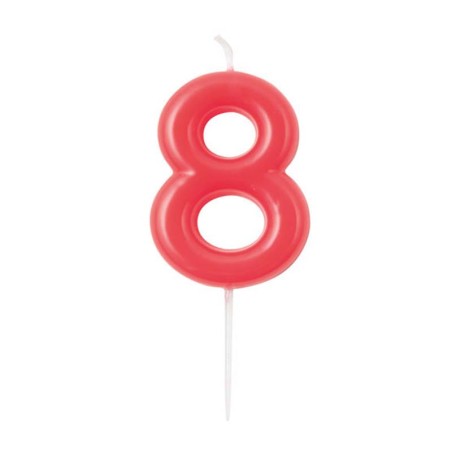 Candelina Laccata 10.5cm Glossy Corallo N.8 Glossy Corallo 10.5cm
