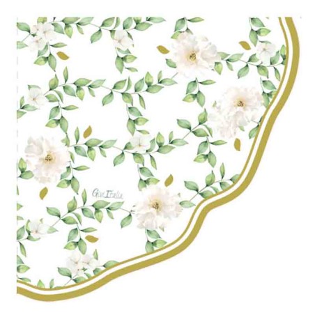 Tovagliolo di Carta 33x33cm "Camelia" 16pz Camelia