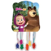 Pignatta in Cartoncino Masha e Orso "Pinata" 28cm x 33cm Pignatte Personaggi