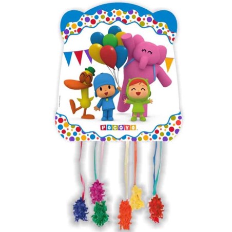 Pignatta in Cartoncino Pocoyo "Pinata" 28cm x 33cm Pignatte Personaggi