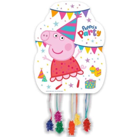 Pignatta in Cartoncino Peppa Pig "Pinata" 33cm x 46cm Pignatte Personaggi